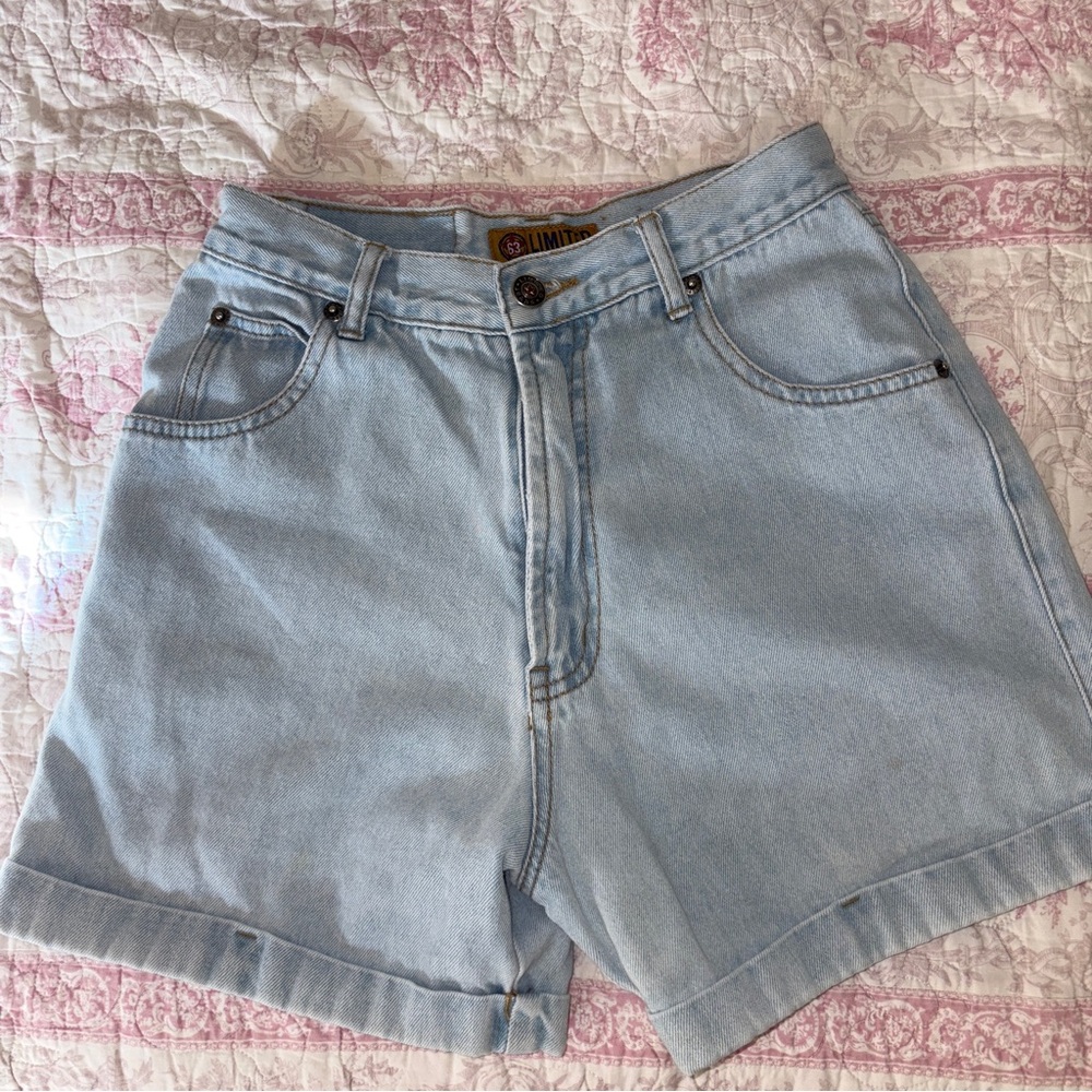 Stylish Light Blue Jean Shorts